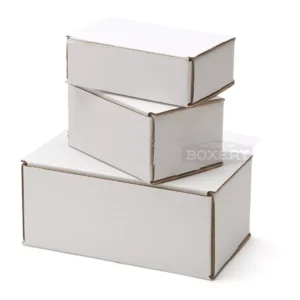 White Corrugated Mailers - Shipping Boxes - Cardboard Mailing Boxes